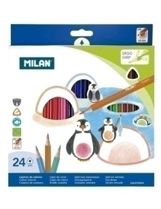 LAPICES COLOR MILAN ERGO GRIP Est. 24