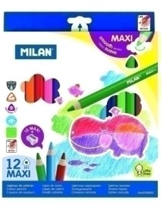 LAPICES COLOR MILAN MAXI TRIANGULAR 12