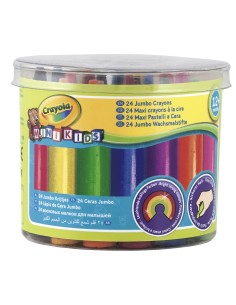 Mini Kids - 24 Jumbo crayons 24 pieza(s)