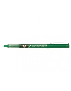 Hi-Tecpoint V7 Bolígrafo cilíndrico Verde