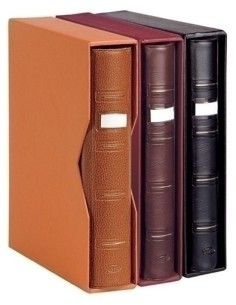 ALBUM SELLOS PARDO CAJETIN NEGRO