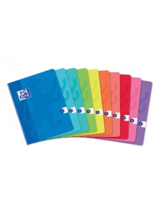 100104421 cuaderno y block Púrpura, Rosa, Naranja, Fucsia, Azul, Rojo, Verde