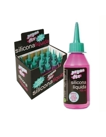 SILICONA LIQUIDA FIX 100ml EXPOSITOR 15
