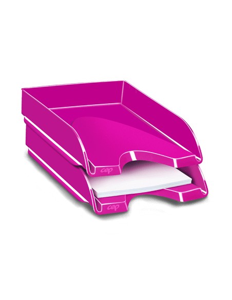 1002000371 bandeja de escritorio/organizador Poliestireno (PS) Rosa 1002000371 bandeja de escritorio/organizador Poliestireno (PS) Rosa