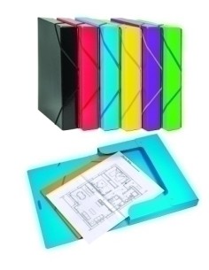 CARP.PROY.CARCH. LUZ A4 MT.GOM. 5 cm SUR - Pack de 6 unidades