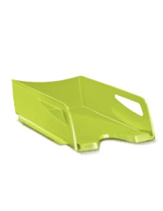 1002200021 bandeja de escritorio/organizador Poliestireno (PS) Amarillo