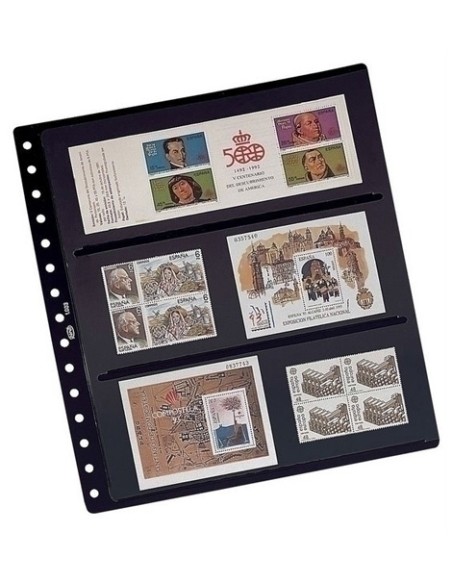 FUNDA para SELLOS PARDO LAM.C.NEG.3 aloj - Pack de 10 unidades