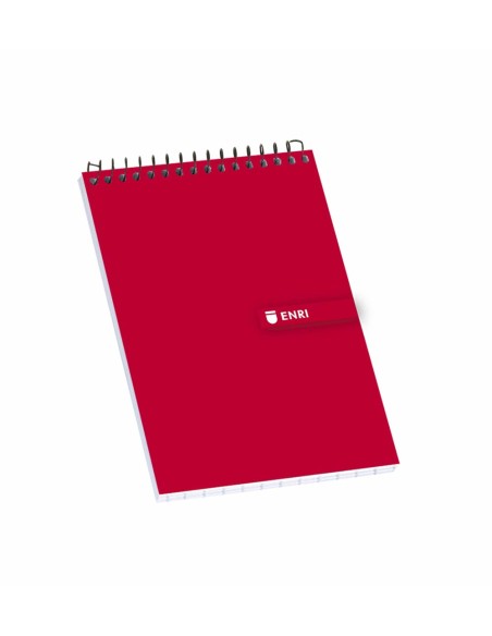 100302797 cuaderno y block 80 hojas Rojo - 80 Unidades