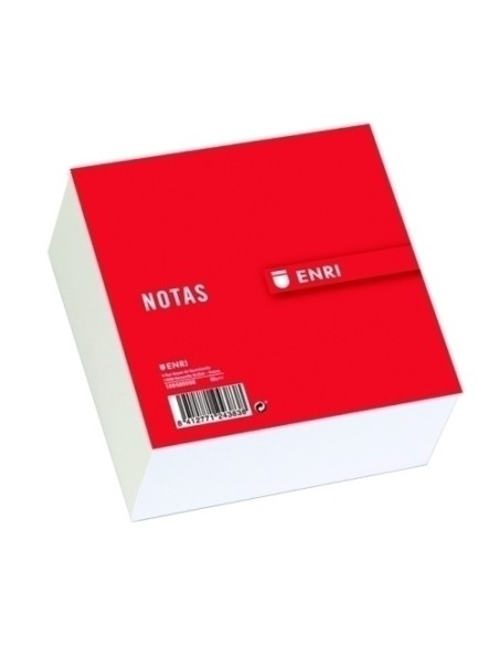 TACO NOTAS ENRI ENCOLADO 10X10X5 C/TAPA - Pack de 36 unidades