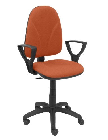 Silla Algarra bali marrón brazos fijos