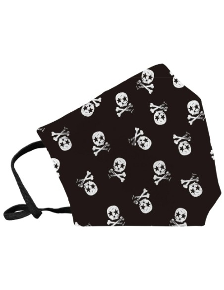 MASCARILLA REUT. GRAN. SKULL NEGRO