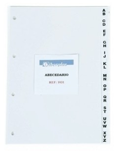 INDICE LISTIN TF.IBERP.PVC A-Z 12 p. 4 t