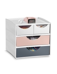 MODULO CEP MYCUBE 4 CAJONES MIX BL/RO/GR