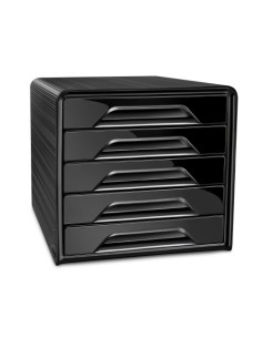 MODULO CEP ESTANDAR 5 CAJONES NEGRO