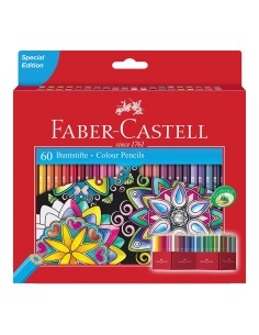 111260 lápiz de color Multicolor 60 pieza(s)