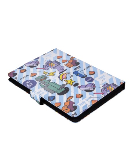 Funda Universal Estampada PIXEL GAMER (9 - 10,1")