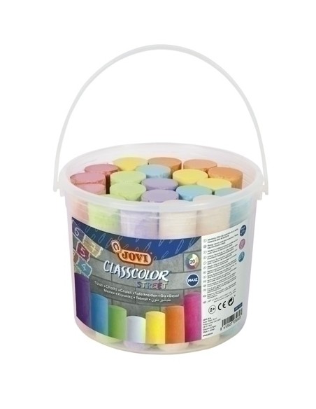 TIZAS COLORES JOVI MAXI BOTE DE 20