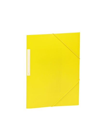 2033K19 carpeta Cartón, Polipropileno (PP) Amarillo A4 - Pack 10 Unidades