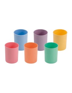 CUBILETE FAIBO PP PASTEL STDO - Pack de 10 unidades