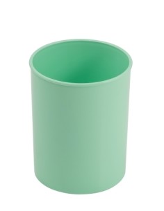 CUBILETE FAIBO PLASTICO PASTEL VERDE