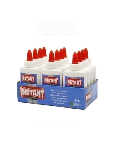 COLA BLANCA INSTANT ECO  40g - Pack de 12 unidades