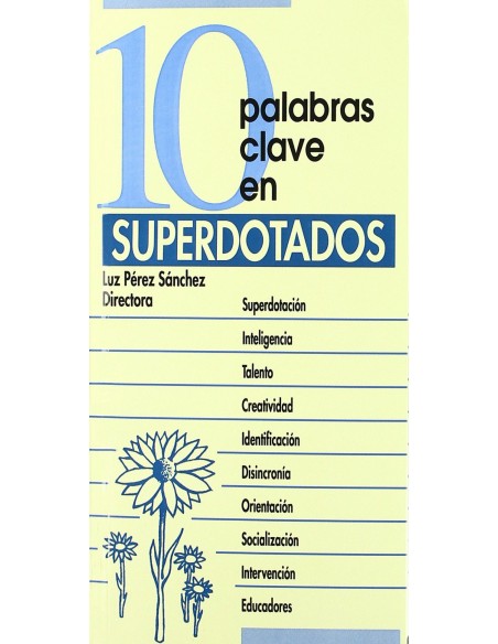 10 palabras clave en superdotados10 palabras clave