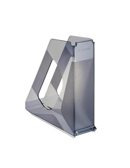 Portariviste Europost Plástico Negro, Transparente