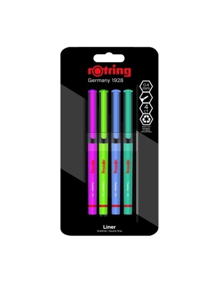 ROTUL.ROTRING FINELINER B/4