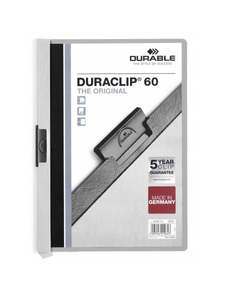 DURACLIP 60 A4 archivador PVC Gris