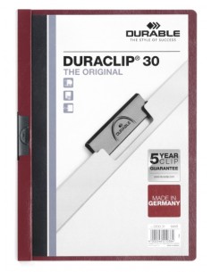 DURACLIP archivador Rojo