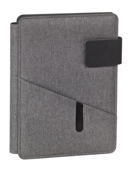 23015007 organizador personal Polipiel, Textil Gris
