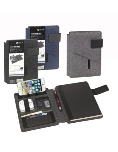 CARP.CONGR.CARCHIVO VENTURE A5 CENIZA - Pack de 3 unidades