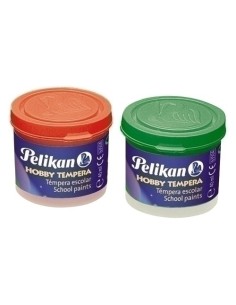 TEMPERA PELIKAN 40 ml 742/40 NARANJA - Pack de 6 unidades