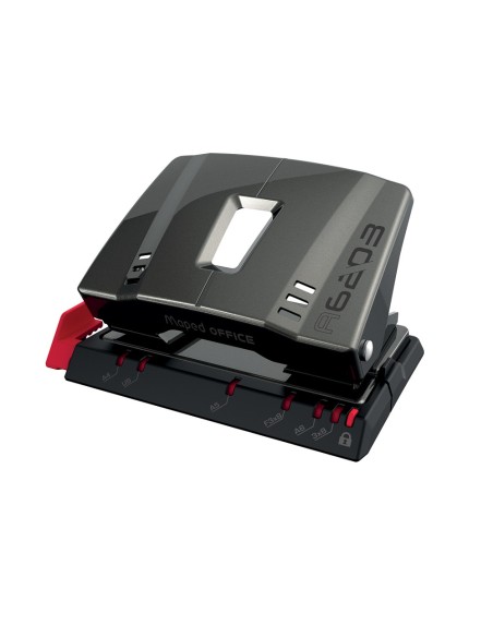 M620311 perforador de papel 25 hojas Negro