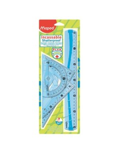 Flex juego de reglas 4 pieza(s) Plástico