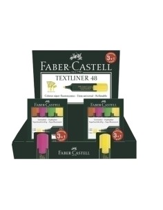 ROTUL.FLUOR FABER CASTELL EXP.DE 60+20