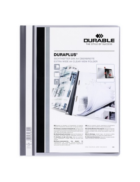 Pack 25 Unid. DURAPLUS Gris A4 257910