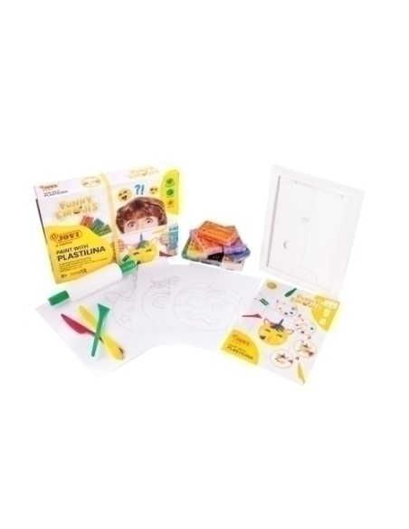 PLASTILINA JOVI FUNNY EMOJIS EXP.6