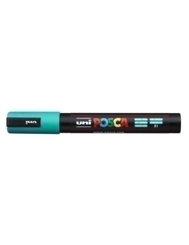 ROTUL.UNI-POSCA PC-5M  VERDE ESMERALDA