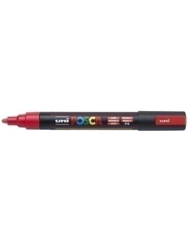 ROTUL.UNI-POSCA PC-5M  FLUOR ROJO