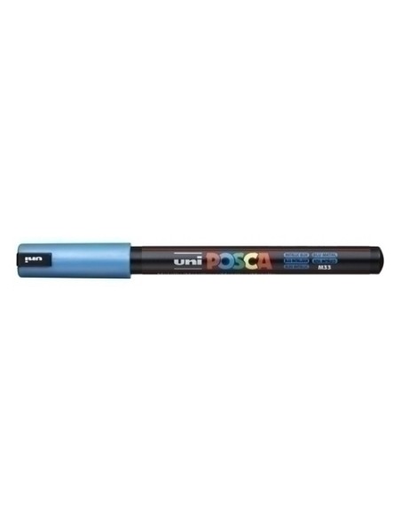 ROTUL.UNI-POSCA PC-1MR AZUL METALICO