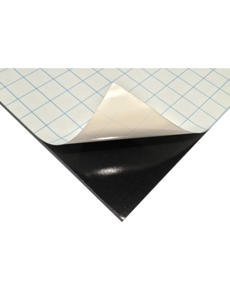 CARTON PLUMA ADHESIVO NEGRO 5 mm 70x100