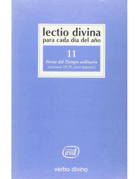 11Lectio Divina cada dia ano Ferias Tiempo Ordinario