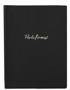 PORTAFIRMAS SARO PVC 20 DPTOS. NEGRO