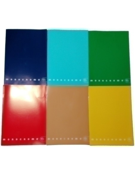 LIBRETA 32 HOJAS MONOCROMO RAYADA