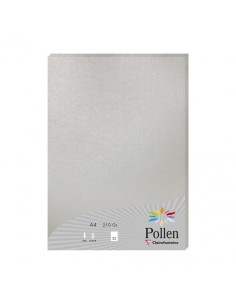Pollen papel para impresora de inyección de tinta A4 (210x297 mm) 25 hojas Plata