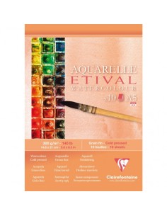 96301C Bloc de hojas de papel para bellas artes 10 hojas