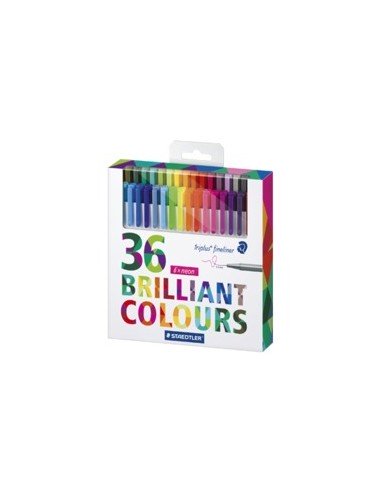 triplus fineliner 334 rotulador de punta fina Multicolor 36 pieza(s)