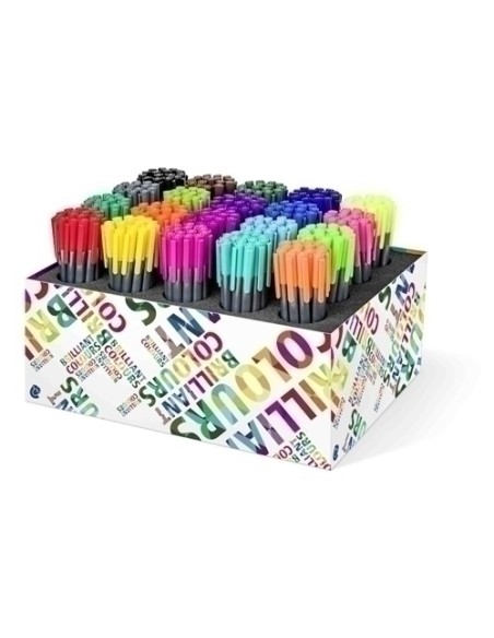 ROTULADOR STAEDTLER TRIPLUS FINELINER EXPOSITOR DE 300 UNIDADES COLORES SURTIDOS