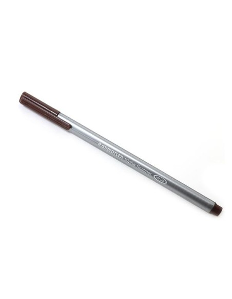 334-76 bolígrafo de punta redonda Marrón 10 pieza(s)